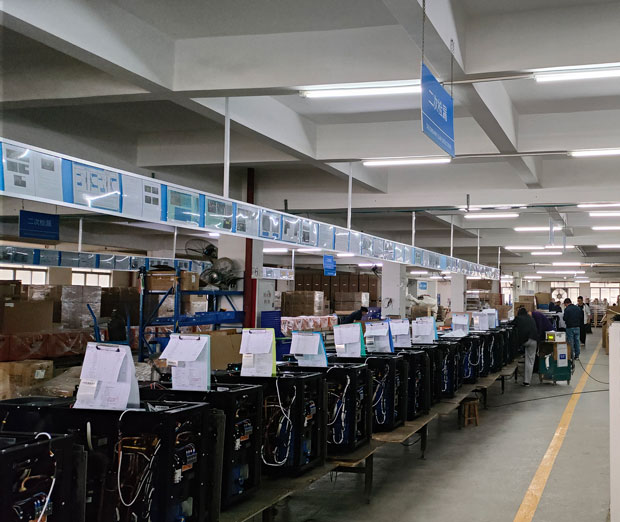 星科蒸發冷空調車間