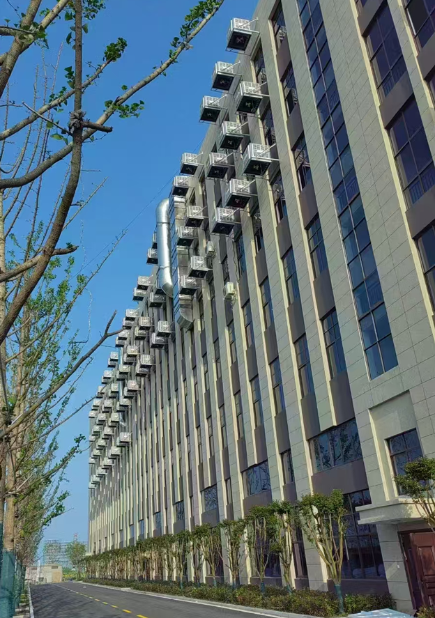 工業(yè)生產(chǎn)車間通風(fēng)降溫?fù)Q氣，應(yīng)用工業(yè)水冷空調(diào)機(jī)